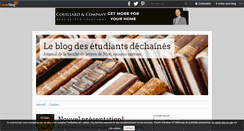 Desktop Screenshot of etudiantsdechaines.over-blog.com
