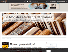Tablet Screenshot of etudiantsdechaines.over-blog.com