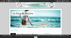 Desktop Screenshot of boulou.over-blog.com
