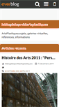 Mobile Screenshot of leblogdelaprofdartsplastiques.over-blog.com