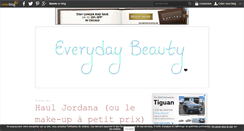 Desktop Screenshot of everydaybeauty.over-blog.com