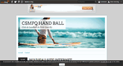 Desktop Screenshot of csmpq-handball.over-blog.com