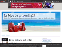 Tablet Screenshot of gribouille24.over-blog.com