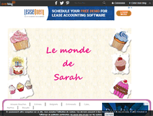 Tablet Screenshot of lemonde.desarah.over-blog.com