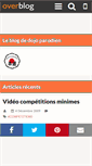 Mobile Screenshot of dojo-parodien.over-blog.com