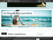 Tablet Screenshot of dojo-parodien.over-blog.com