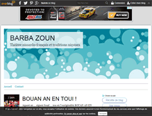 Tablet Screenshot of barbazoun.over-blog.com