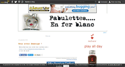 Desktop Screenshot of fabulettesenferblanc.over-blog.com