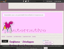 Tablet Screenshot of maternative.over-blog.com