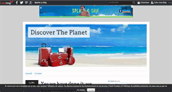Desktop Screenshot of discovertheplanet.over-blog.com