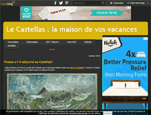 Tablet Screenshot of lecastellas.over-blog.com