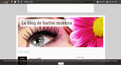 Desktop Screenshot of barbie-morena.over-blog.com