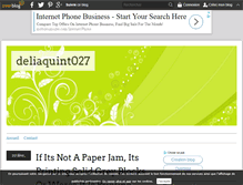 Tablet Screenshot of deliaquint027.over-blog.com