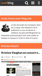 Mobile Screenshot of music-lovers.over-blog.com