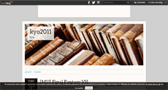 Desktop Screenshot of kyo2011.over-blog.com