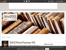 Tablet Screenshot of kyo2011.over-blog.com