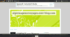 Desktop Screenshot of algerieagencevoyages.over-blog.com