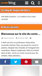 Mobile Screenshot of disquememoire.over-blog.com
