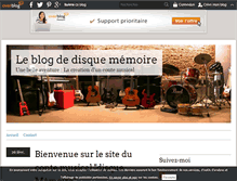 Tablet Screenshot of disquememoire.over-blog.com