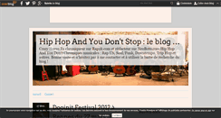 Desktop Screenshot of hiphopandyoudontstop.over-blog.com