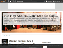 Tablet Screenshot of hiphopandyoudontstop.over-blog.com