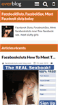 Mobile Screenshot of facebooksluts.over-blog.com