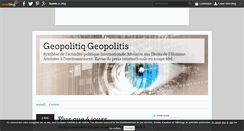 Desktop Screenshot of geopolitis.over-blog.com