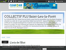 Tablet Screenshot of collectifplustleu.over-blog.fr
