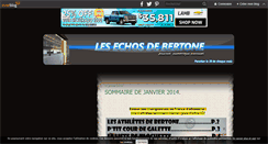 Desktop Screenshot of lesechosdebertone.over-blog.com