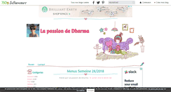 Desktop Screenshot of lapassiondedharma.over-blog.com