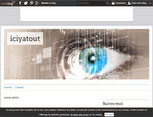 Tablet Screenshot of iciyatout.over-blog.fr