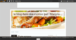Desktop Screenshot of dans-ma-cuisine.over-blog.com