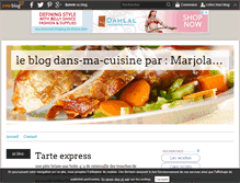 Tablet Screenshot of dans-ma-cuisine.over-blog.com