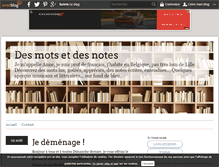 Tablet Screenshot of desmotsetdesnotes.over-blog.com