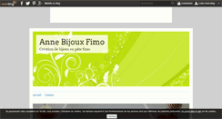 Desktop Screenshot of annebijouxfimo.over-blog.com