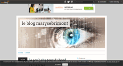 Desktop Screenshot of marysebrimont.over-blog.com