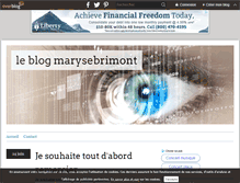 Tablet Screenshot of marysebrimont.over-blog.com