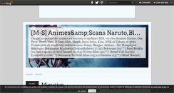 Desktop Screenshot of mangakyou-sharingan.over-blog.com