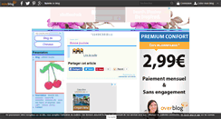 Desktop Screenshot of cerises-rouges.over-blog.com