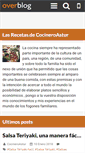 Mobile Screenshot of cocineroastur.over-blog.es