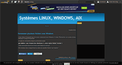 Desktop Screenshot of infosys.over-blog.com