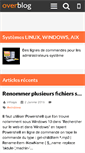 Mobile Screenshot of infosys.over-blog.com