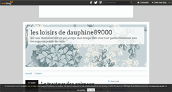 Desktop Screenshot of lesloisirsdedauphine89000.over-blog.com