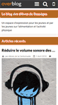 Mobile Screenshot of bougetonblog.over-blog.com