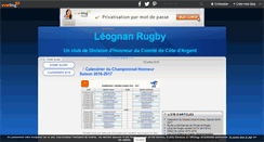 Desktop Screenshot of leognanrugby.over-blog.com