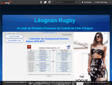 Tablet Screenshot of leognanrugby.over-blog.com