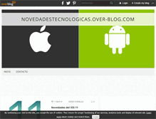 Tablet Screenshot of novedadestecnologicas.over-blog.com