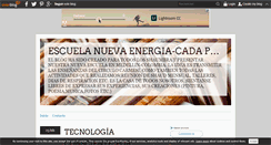 Desktop Screenshot of escuelanuevaenergia.over-blog.es