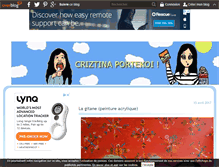 Tablet Screenshot of criztina.over-blog.com