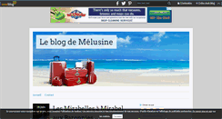 Desktop Screenshot of melusine-voyages.over-blog.com